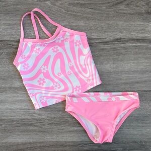 Wonder Nation toddler girls floral print bikini